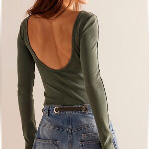 Free People Unapologetic Long Sleeve Tee